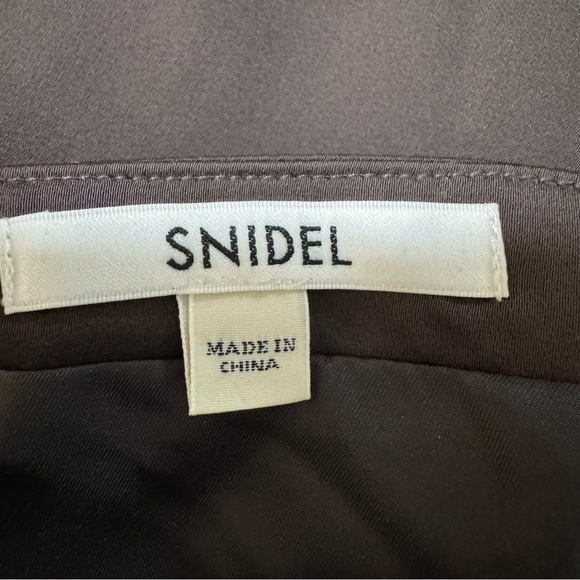 NWT Snidel Chocolate Brown Maxi Long Skirt Size 1 or US Size Medium - Picture 4 of 5